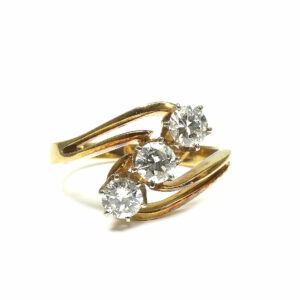 Vintage Diamant Ring mit 0.9 ct Brillanten