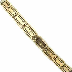 Art Deco Gold Armband Wien 14K 585 Gliederarmband Rosegold ohne Stein kaufen Stephanie Bohm Antikschmuck