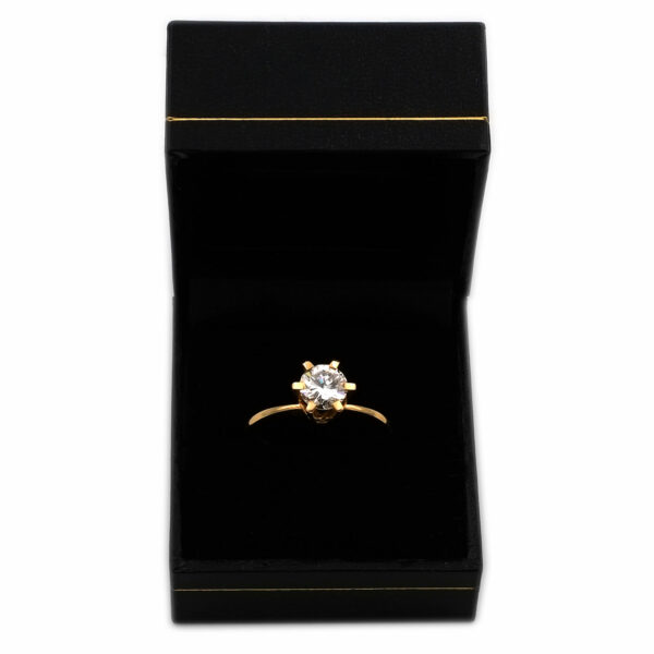 Diamant Solitaer 1ct Brillant Ring kaufen Stephanie Bohm