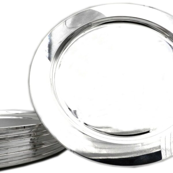 Silber Platzteller 800 Echtsilber schlicht modern kaufen Stephanie Bohm Silber Antiquitaeten