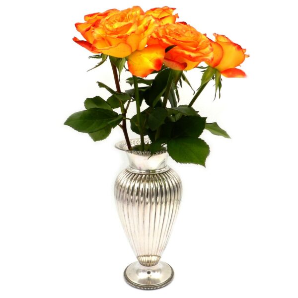 Silbervase Blumen Vase Echt Silber 800 kaufen Stephanie Bohm Silber Antiquitaeten