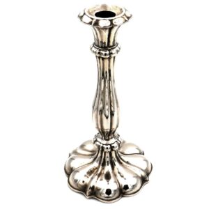 Biedermeier Silber Kerzenleuchter Silberleuchter antik Österreich Ungarn Pest kaufen Stephanie Bohm Silber Antiquitäten