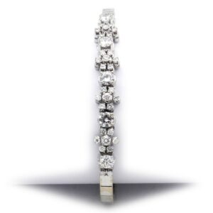 Diamant Armband Brillanten Weissgold 18K 750 Vintage kaufen Stephanie Bohm Echtschmuck