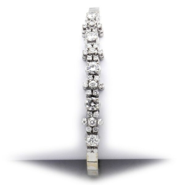 Diamant Armband Brillanten Weissgold 18K 750 Vintage kaufen Stephanie Bohm Echtschmuck