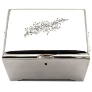 Antike Silber Zuckerdose Russland Moskau Biedermeier Silberdose 84 zolotniki kaufen Stephanie Bohm Silber Antiqutaeten