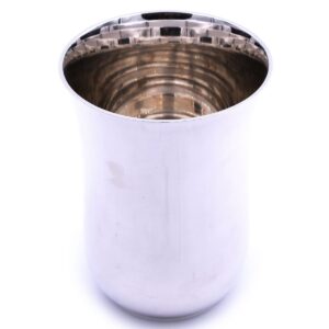 Silber Becher schlicht Tulpenform 925 Sterlingsilber kaufen Stephanie Bohm Silber Antiqutaeten