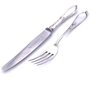 Echt Silber Besteck Menue Vorspeisenbesteck Jugendstil Bremer Lilie Modell 25600 Koch Bergfeld 800 silber 6 Personen kaufen Stephanie Bohm Silber Antiquitaeten
