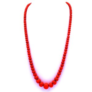 Korallenkette Halskette Koralle antik lachskoralle Mittelmeerkoralle Italien kaufen Stephanie Bohm Antiker Schmuck