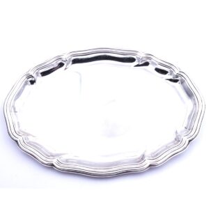 Echt Silber Tablett oval Wilkens Dresdner Barock Chippendale 21 cm 800 Silber massiv gebraucht kaufen Stephanie Bohm Silber Antiquitaeten