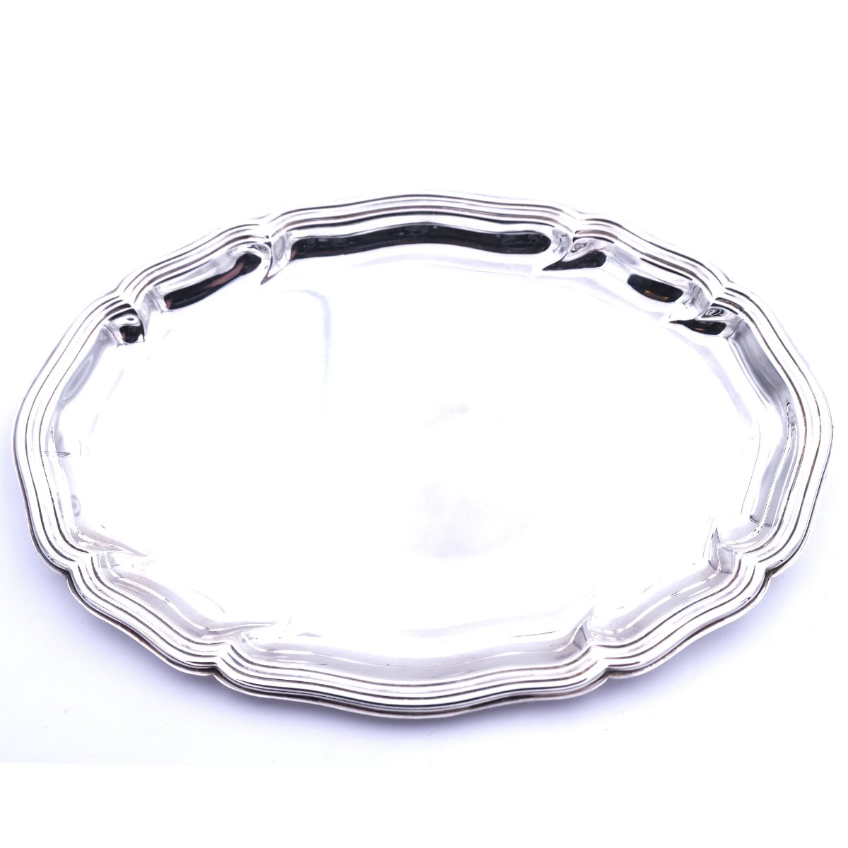 Echt Silber Tablett oval Wilkens Dresdner Barock Chippendale 21 cm 800 Silber massiv gebraucht kaufen Stephanie Bohm Silber Antiquitaeten